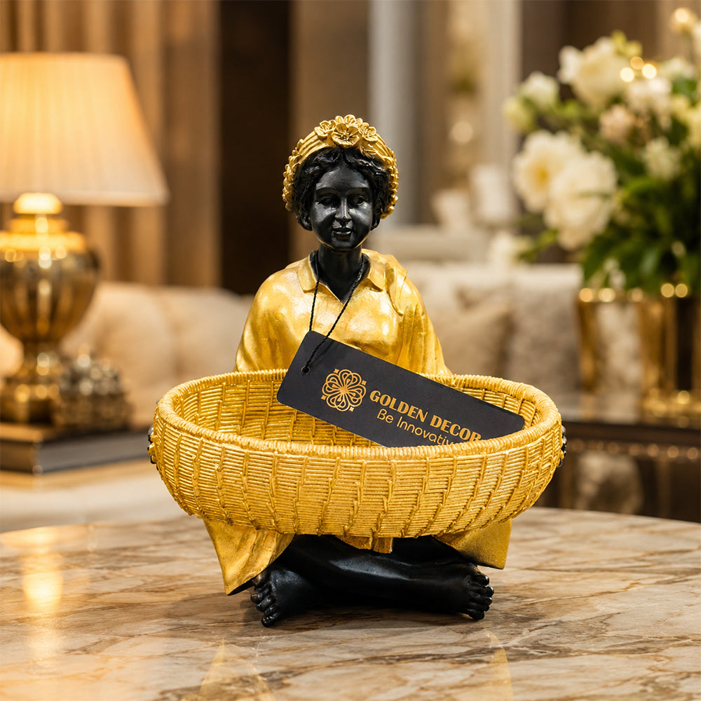 Golden Gesture Hand Figurine Set