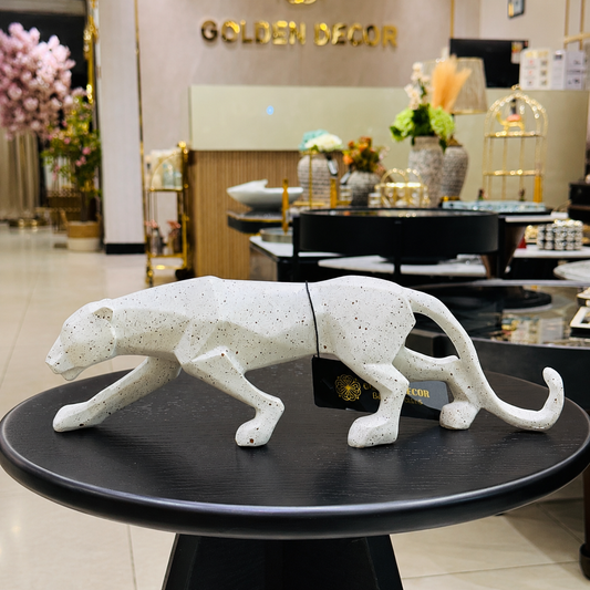 Modern Panther Decorative Sculpture
