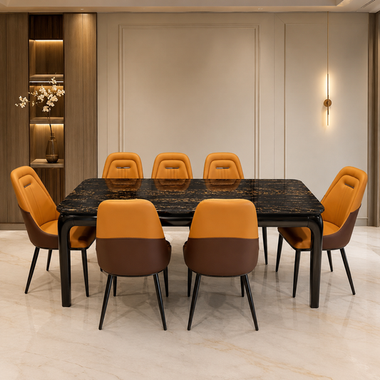 Contemporary Luxury Dining Table Set